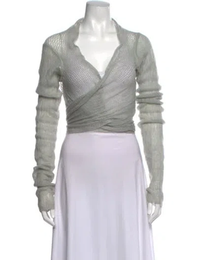 Pre-owned Rick Owens Vintage 2004 Sweater In Grey