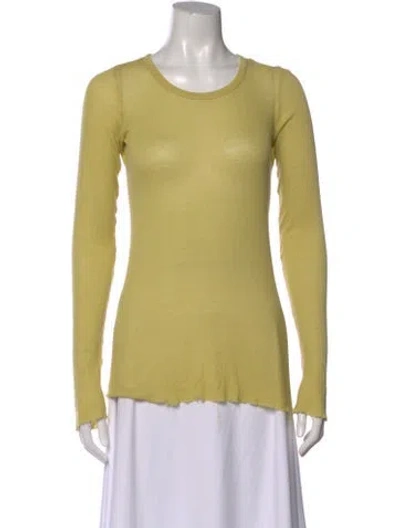 Pre-owned Rick Owens Vintage 2004 Sweatshirt In Yellow