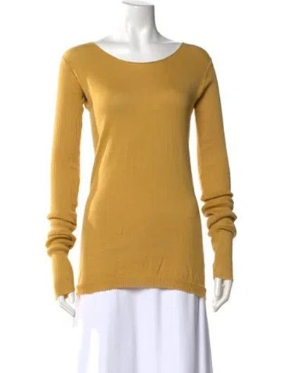 Pre-owned Rick Owens Vintage 2008 Pullover In Yellow