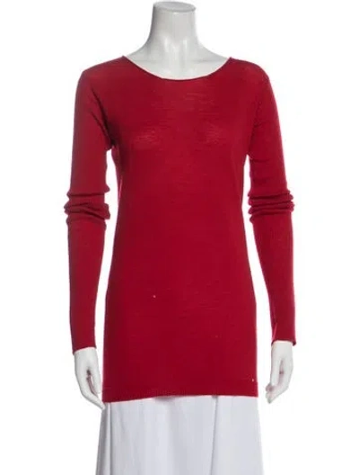 Pre-owned Rick Owens Vintage 2008 Sweater In Red