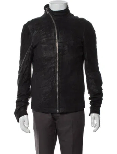 Pre-owned Rick Owens Vintage 2009 Moto Jacket In Black