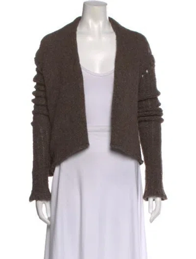 Pre-owned Rick Owens Vintage 2009 Sweater In Brown