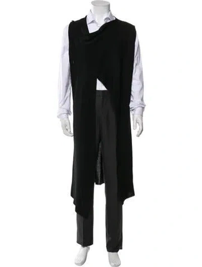 Pre-owned Rick Owens Vintage 2010 Vest In Black