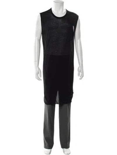 Pre-owned Rick Owens Vintage 2011 Tank In Black