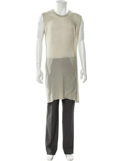 Pre-owned Rick Owens Vintage 2011 T-shirt In Neutral