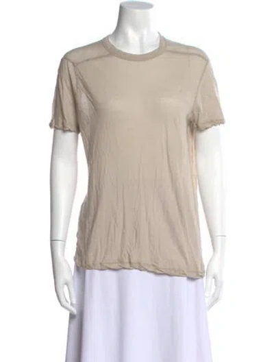 Pre-owned Rick Owens Vintage 2011 T-shirt In Neutral