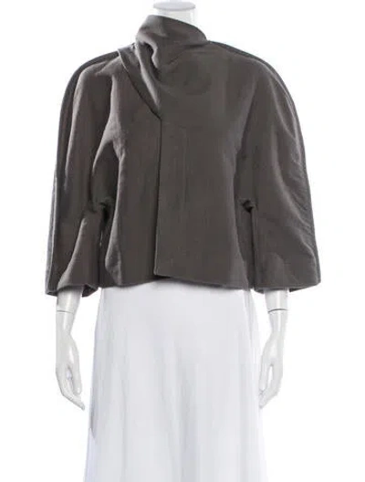 Pre-owned Rick Owens Vintage 2012 Jacket In Grey