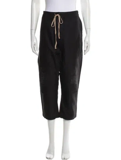 Pre-owned Rick Owens Vintage Chinos In Black