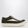 Rick Owens Sneakers Low-top Concordians Runway Vintage In Suede Leather In Blue