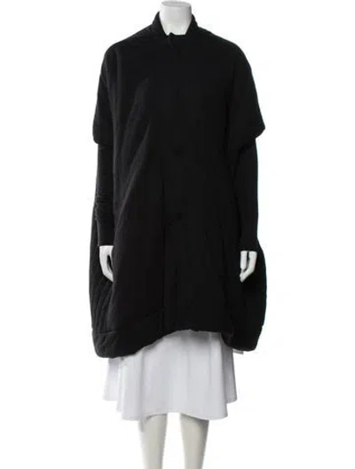 Pre-owned Rick Owens Vintage Late 2000's - Early 2010's Coat In Black