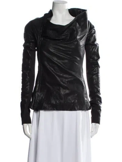 Pre-owned Rick Owens Vintage Late 2000's - Early 2010's Jacket In Black