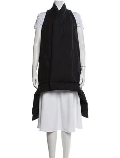 Pre-owned Rick Owens Vintage Late 2000's - Early 2010's Vest In Black