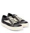 Rick Owens Vintage Low-top Sneakers In Black/pearl/milk