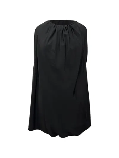 Pre-owned Rick Owens Vintage Lido Bag Tank Top In Black