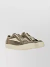 Rick Owens Vintage Low-top Sneaker With Contrast Panel