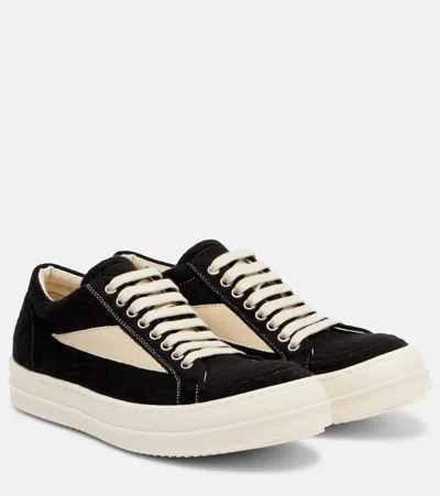 Rick Owens Vintage Low-top Sneakers In Black