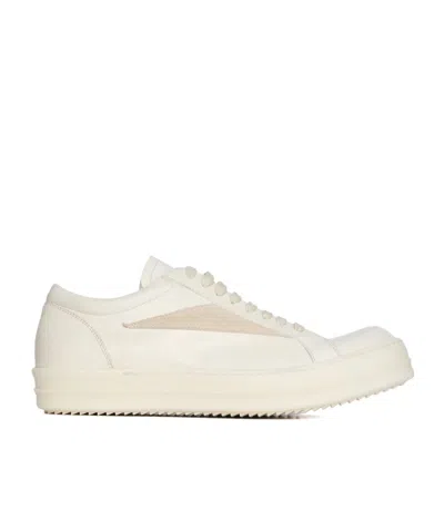 Rick Owens Vintage Low-top Sneakers In White
