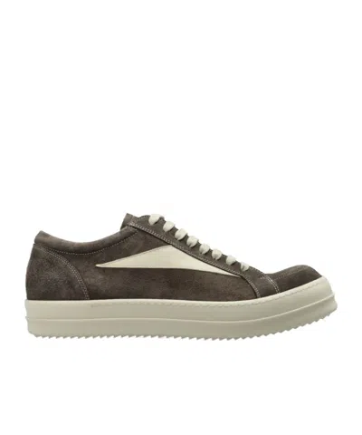 Rick Owens Vintage Low-top Trainers In Grey
