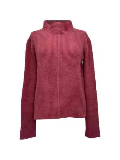 Pre-owned Rick Owens Vintage Maglia Ribbed Sweater In Pink