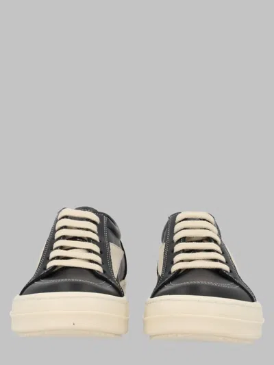 Rick Owens Vintage Mini Sneakers For Kids In Black