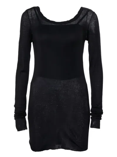 Pre-owned Rick Owens Vintage  Crew-neck T-shirt In Black