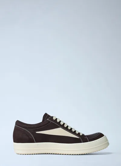 Rick Owens Vintage Sneakers In Black