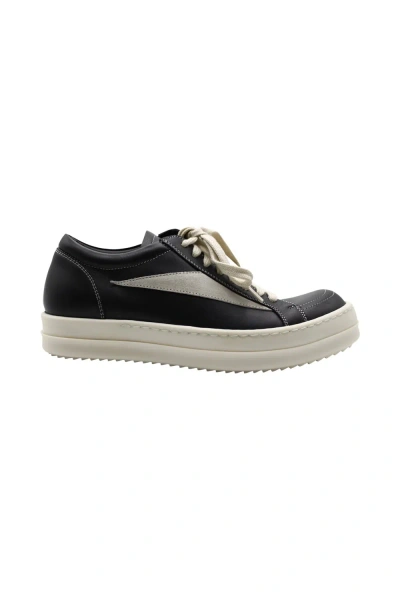 Rick Owens Vintage Sneakers In Black/milk