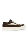 Rick Owens Vintage Sneaks Sneakers In Brown
