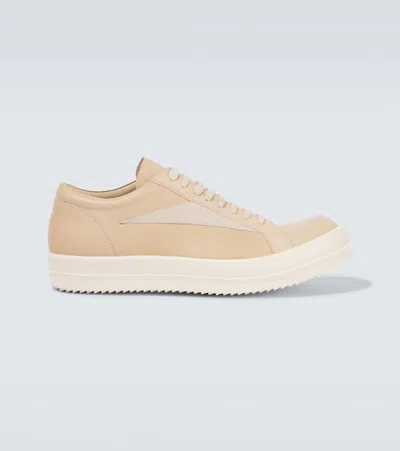 Rick Owens Sneakers Vintage Sneaks Aus Leder In Beige