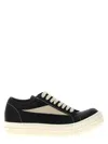 Rick Owens Hollywood Vintage Sneakers Mahogany And Milk In Multi