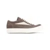 Rick Owens Gray Vintage Sneaks Sneakers In Brown