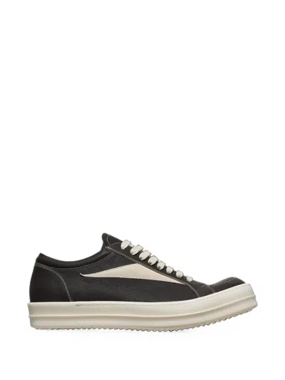 Rick Owens Vintage Suede Sneakers In Animal Print