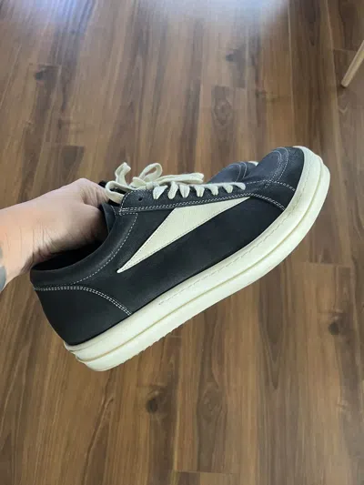 Pre-owned Rick Owens Vintage Vans 42 Shoes In Black
