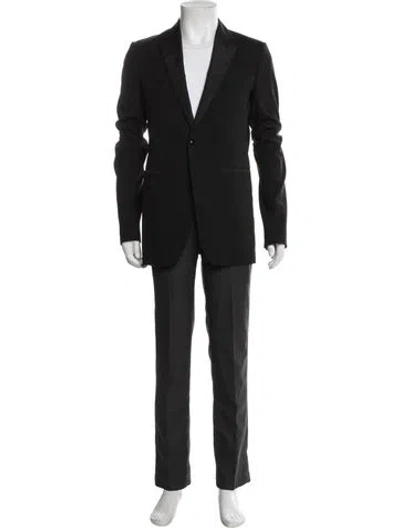 Pre-owned Rick Owens Virgin Wool Blazer In Black