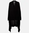 Rick Owens Virgin Wool Cardigan In Black