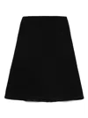 Rick Owens Virgin-wool Cowl Scarf In Black