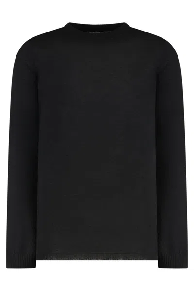 RICK OWENS RICK OWENS VIRGIN WOOL CREW-NECK SWEATER