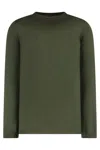 Rick Owens Virgin Wool Crew-neck Sweater In Green