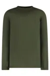 Rick Owens Virgin Wool Crew-neck Sweater In Green
