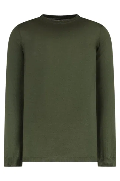 RICK OWENS RICK OWENS VIRGIN WOOL CREW-NECK SWEATER