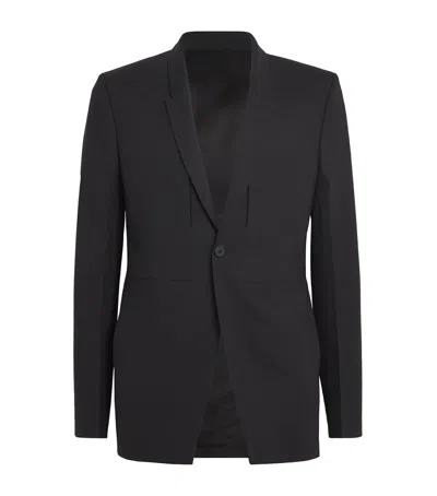 Rick Owens Virgin Wool Fog Blazer