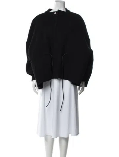 Pre-owned Rick Owens Virgin Wool Jacket In Black