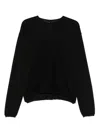 Rick Owens Virgin-wool Jumper In Black