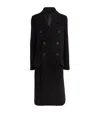 Rick Owens Officer Coat In Black