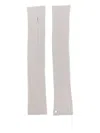 Rick Owens Virgin Wool Sleeves In White