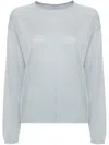 Rick Owens Virgin-wool Sweater In Blue