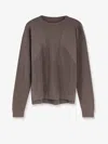 Rick Owens Virgin Wool Sweater In Gray