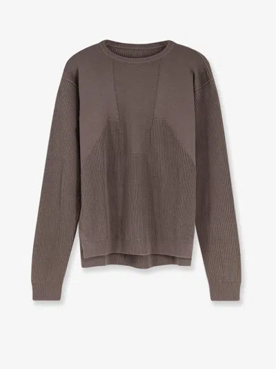 Rick Owens Virgin Wool Sweater In Gray