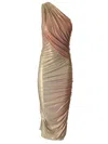 Rick Owens Amira Asymmetric Midi Dress