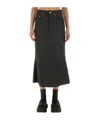 Rick Owens Women's Denim Skirt In Black